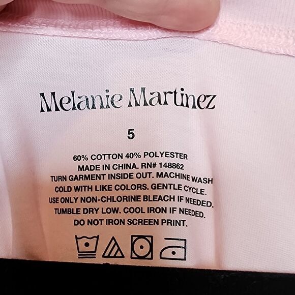 5X 28W Torrid Pink Melanie Martinez Tee Classic Fit Band Tee Almond Blossom NWT - Picture 4 of 6
